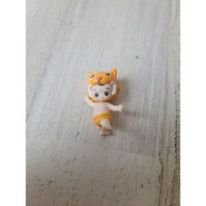 Moose human baby tiger costume toy mini doll figure